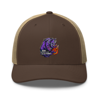 RBC Renegade Elite Rhinos Retro Trucker Hat | Yupoong 6606