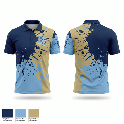 Benjamin Franklin High School- Chargers Short Sleeve Performance Polo - 1