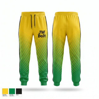 Sweatpants, JW Bolt, Track & Field, Teamtime, Team time, sublimation, custom sports apparel, team uniforms, spirit wear, spiritwear, sports uniforms, custom shirts, team store, custom team store, fundraiser sports, apparel fundraiser