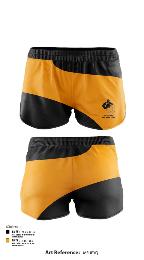 Womens Shorts, Belchertown High School Cheer, Cheer, Teamtime, Team time, sublimation, custom sports apparel, team uniforms, spirit wear, spiritwear, sports uniforms, custom shirts, team store, custom team store, fundraiser sports, apparel fundraiser