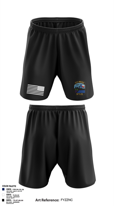 TCC Paramedic Class 3FT.25 86359977 Athletic Shorts With Pockets - 2