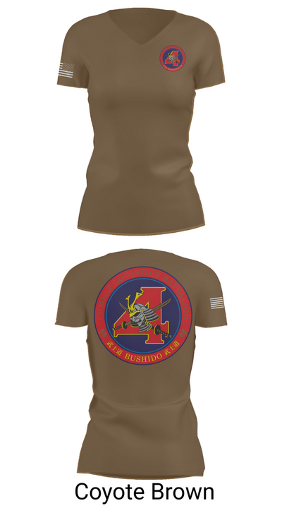 Combat Logistics Battalion 4 46395084 Women's Short Sleeve V-neck Shirt - 8