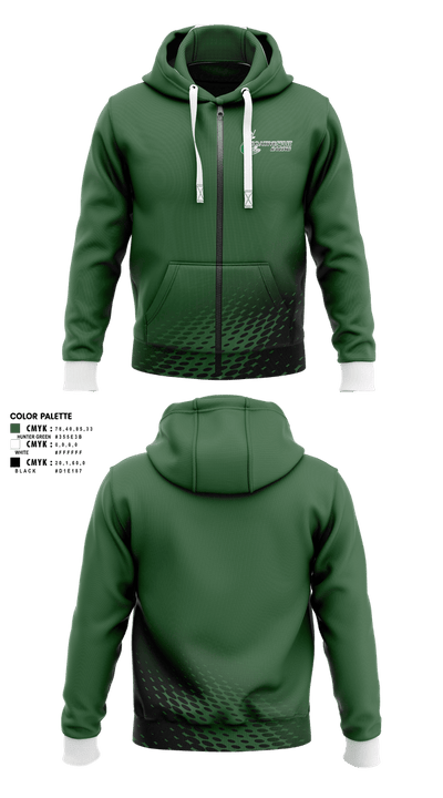 Negative Split Racing 34974341 Zip Hoodie - 1