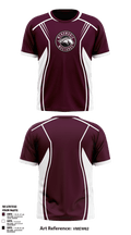 Menomonie mustangs  Old School Cotton Feel Shirt - 2