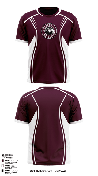 Old School Cotton Feel Shirt, Menomonie mustangs, Ice Hockey, Teamtime, Team time, sublimation, custom sports apparel, team uniforms, spirit wear, spiritwear, sports uniforms, custom shirts, team store, custom team store, fundraiser sports, apparel fundraiser