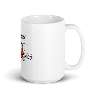 Lafayette Middle School Volleyball 34845919 White Glossy Mug - Small