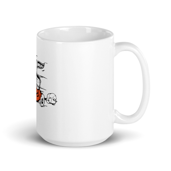 Lafayette Middle School Volleyball 34845919 White Glossy Mug - Small