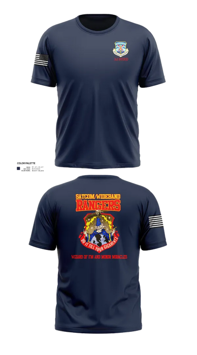 3d Combat Communications Group Short Sleeve Performance Shirt - 10
