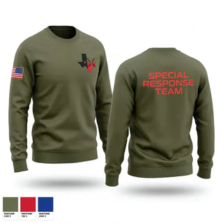 Crew Neck Sweatshirt, Houston ERO SRT, Police, Teamtime, Team time, sublimation, custom sports apparel, team uniforms, spirit wear, spiritwear, sports uniforms, custom shirts, team store, custom team store, fundraiser sports, apparel fundraiser