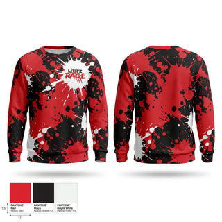 Crew Neck Sweatshirt, RAGE, Men's Soccer, Teamtime, Team time, sublimation, custom sports apparel, team uniforms, spirit wear, spiritwear, sports uniforms, custom shirts, team store, custom team store, fundraiser sports, apparel fundraiser