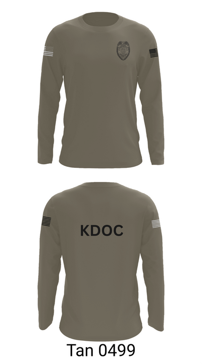 KDOC 70692063 Long Sleeve Performance Shirt 63
