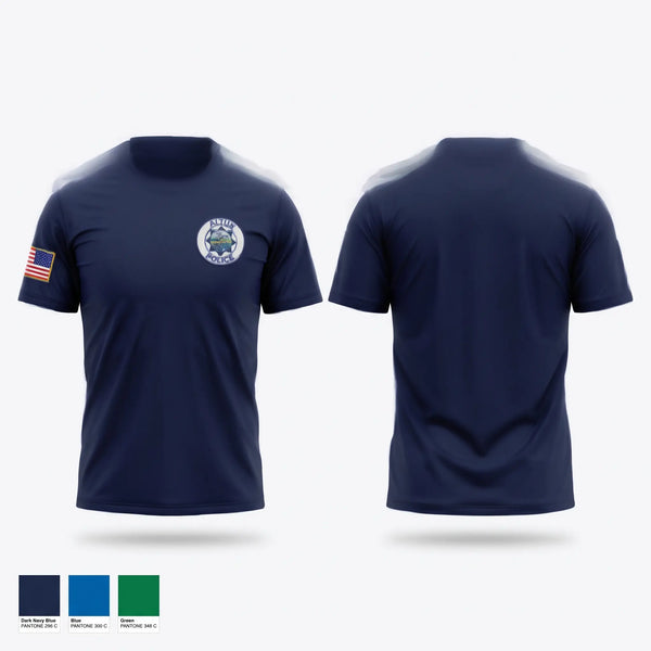 Short Sleeve Performance Shirt, Altus Police Department, Police, Teamtime, Team time, sublimation, custom sports apparel, team uniforms, spirit wear, spiritwear, sports uniforms, custom shirts, team store, custom team store, fundraiser sports, apparel fundraiser