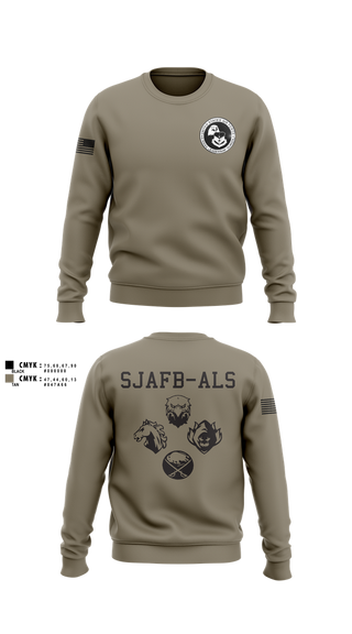 Crew Neck Sweatshirt, SJAFB ALS, , Teamtime, Team time, sublimation, custom sports apparel, team uniforms, spirit wear, spiritwear, sports uniforms, custom shirts, team store, custom team store, fundraiser sports, apparel fundraiser