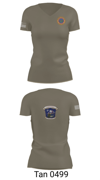 Womens Short Sleeve Vneck Shirt, 4th Medical Logistics, Marines, Teamtime, Team time, sublimation, custom sports apparel, team uniforms, spirit wear, spiritwear, sports uniforms, custom shirts, team store, custom team store, fundraiser sports, apparel fundraiser