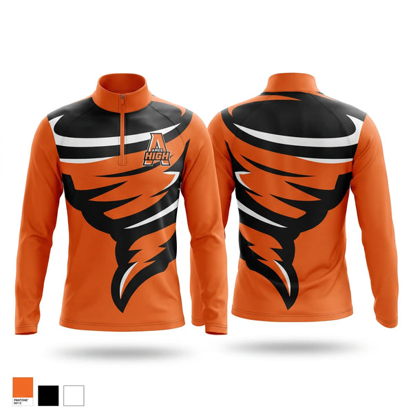 Quarter Zip Jacket, Ames Little Cyclones, Men's Basketball, Teamtime, Team time, sublimation, custom sports apparel, team uniforms, spirit wear, spiritwear, sports uniforms, custom shirts, team store, custom team store, fundraiser sports, apparel fundraiser