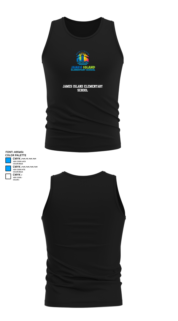 Tank Top, James Island Elementary School, Spirit Store, Teamtime, Team time, sublimation, custom sports apparel, team uniforms, spirit wear, spiritwear, sports uniforms, custom shirts, team store, custom team store, fundraiser sports, apparel fundraiser