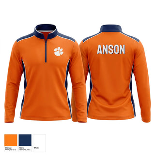 Quarter Zip Jacket, Anson Bearcats, Track & Field, Teamtime, Team time, sublimation, custom sports apparel, team uniforms, spirit wear, spiritwear, sports uniforms, custom shirts, team store, custom team store, fundraiser sports, apparel fundraiser
