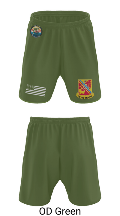 A BTRY, 1-37FAR 4037747 Athletic Shorts With Pockets - 49