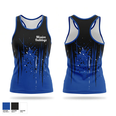 Mission Bulldogs Men's Track Singlet - 1