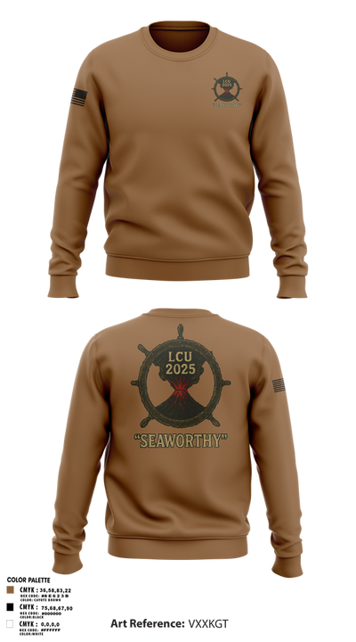 LCU 2025 kings mountain 57455496 Crew Neck Sweatshirt - 1