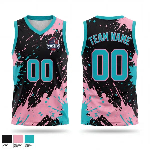 Mens Basketball Jersey, Alabama Warriors, Men's Basketball, Teamtime, Team time, sublimation, custom sports apparel, team uniforms, spirit wear, spiritwear, sports uniforms, custom shirts, team store, custom team store, fundraiser sports, apparel fundraiser