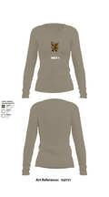 NMCB 4 61250652 Women's Long Sleeve V-neck Shirt - 59