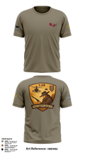 1-1 Attack Battalion, HHC, S2 65636649 Old School Cotton Feel Shirt - 1