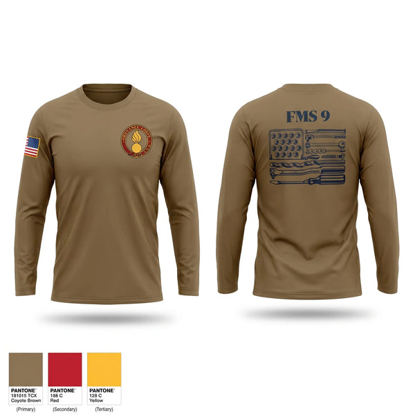 Long Sleeve Performance Shirt, FMS #9, Army, Teamtime, Team time, sublimation, custom sports apparel, team uniforms, spirit wear, spiritwear, sports uniforms, custom shirts, team store, custom team store, fundraiser sports, apparel fundraiser