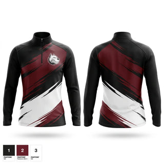Quarter Zip Jacket, mississippi dawgz, , Teamtime, Team time, sublimation, custom sports apparel, team uniforms, spirit wear, spiritwear, sports uniforms, custom shirts, team store, custom team store, fundraiser sports, apparel fundraiser