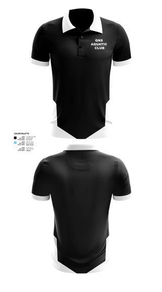 Short Sleeve Performance Polo, QNS Aquatic Club, Swimming, Teamtime, Team time, sublimation, custom sports apparel, team uniforms, spirit wear, spiritwear, sports uniforms, custom shirts, team store, custom team store, fundraiser sports, apparel fundraiser