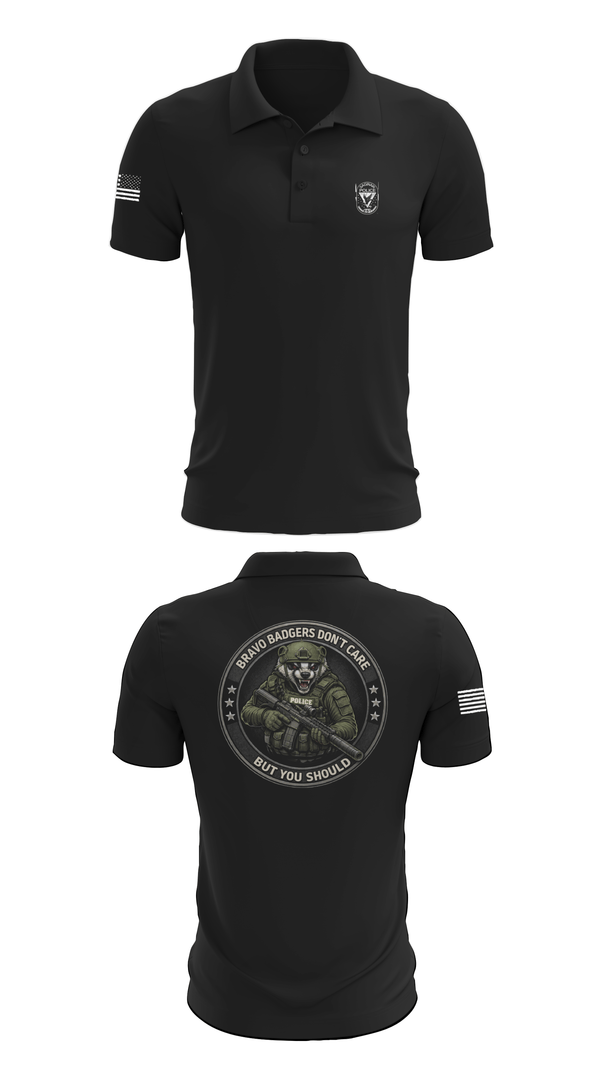 Short Sleeve Performance Polo, Saginaw Police Emergency Services Team, Police, Teamtime, Team time, sublimation, custom sports apparel, team uniforms, spirit wear, spiritwear, sports uniforms, custom shirts, team store, custom team store, fundraiser sports, apparel fundraiser