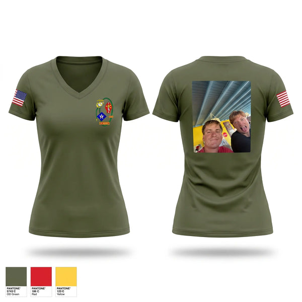 Womens Short Sleeve Vneck Shirt, 3/6, Marines, Teamtime, Team time, sublimation, custom sports apparel, team uniforms, spirit wear, spiritwear, sports uniforms, custom shirts, team store, custom team store, fundraiser sports, apparel fundraiser