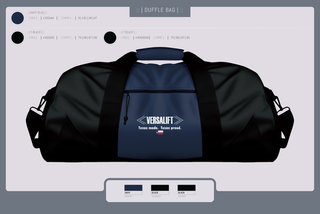 Duffle Bag, Versalift, , Teamtime, Team time, sublimation, custom sports apparel, team uniforms, spirit wear, spiritwear, sports uniforms, custom shirts, team store, custom team store, fundraiser sports, apparel fundraiser