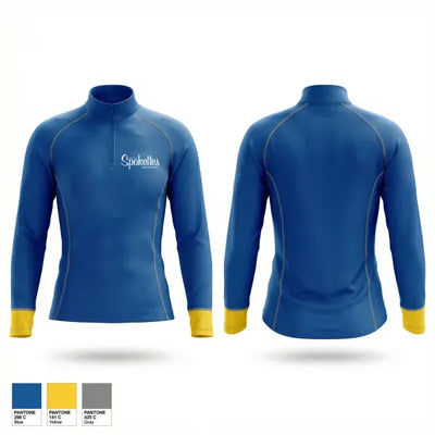 New Mexico Spokettes Racing Team 71010513 Quarter Zip Jacket - 3