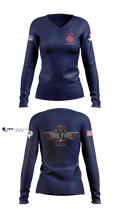 Tool Fire Rescue 36033264 Women's Long Sleeve V-neck Shirt - 7