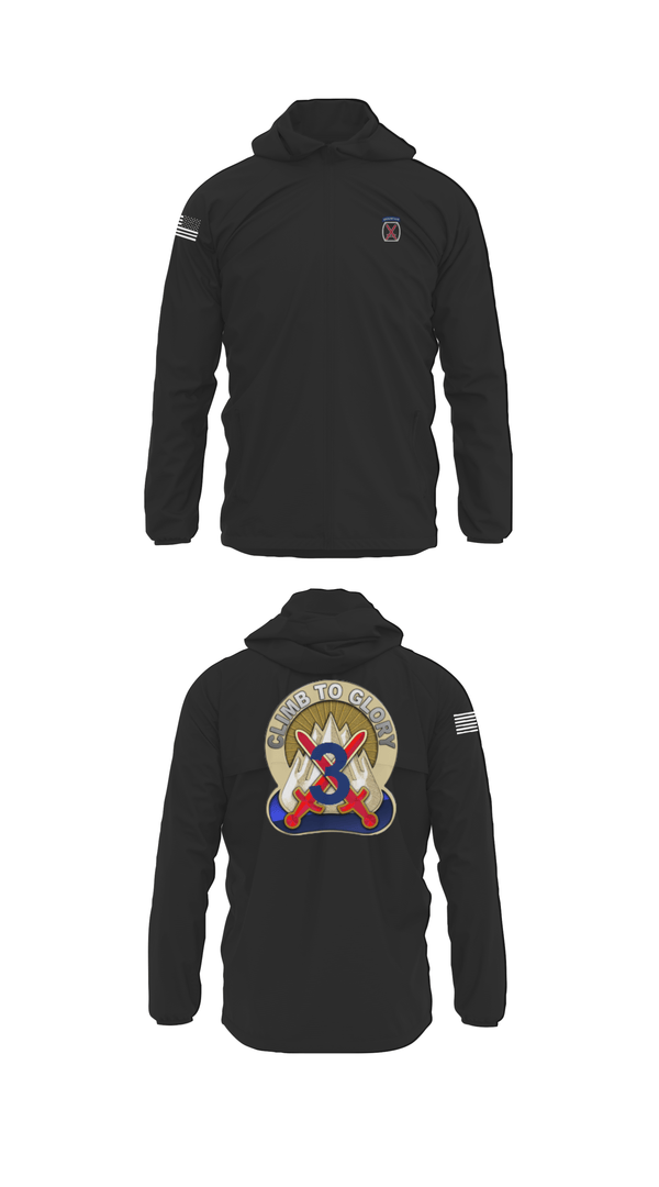 Windbreaker, 3rd Brigade, 10th Mountain Division, Army, Teamtime, Team time, sublimation, custom sports apparel, team uniforms, spirit wear, spiritwear, sports uniforms, custom shirts, team store, custom team store, fundraiser sports, apparel fundraiser