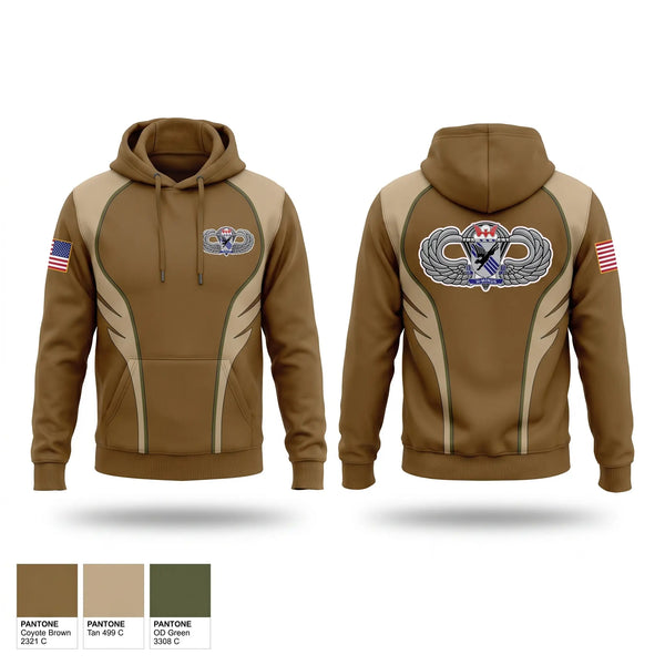 Hoodie, 1-505th PIR 82nd airborne, Army, Teamtime, Team time, sublimation, custom sports apparel, team uniforms, spirit wear, spiritwear, sports uniforms, custom shirts, team store, custom team store, fundraiser sports, apparel fundraiser
