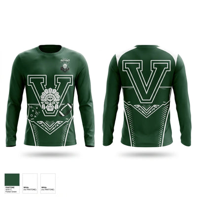 Venice High School Indians 24532385 Long Sleeve Performance Shirt 1