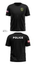Peebles Police Department Old School Cotton Feel Shirt - 21