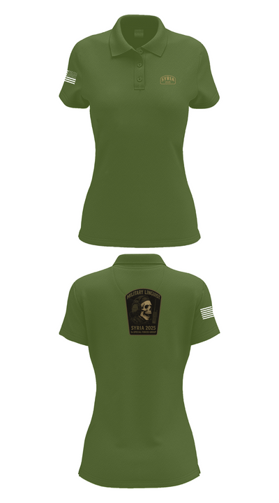Syria linguist 93457826 Women's Short Sleeve Performance Polo  - 55