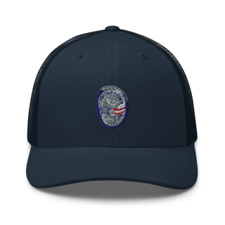 School Officer 55113058 Retro Trucker Hat | Yupoong 6606