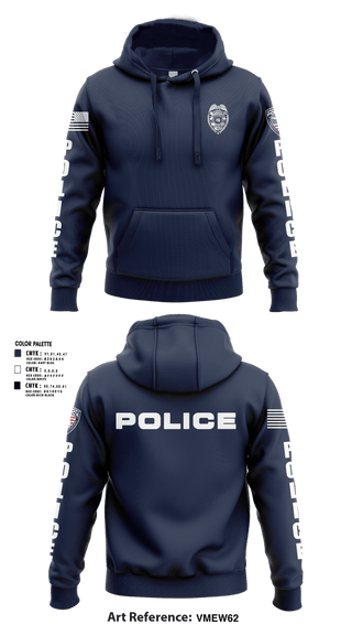 Hoodie, Davenport Police Department, Police, Teamtime, Team time, sublimation, custom sports apparel, team uniforms, spirit wear, spiritwear, sports uniforms, custom shirts, team store, custom team store, fundraiser sports, apparel fundraiser