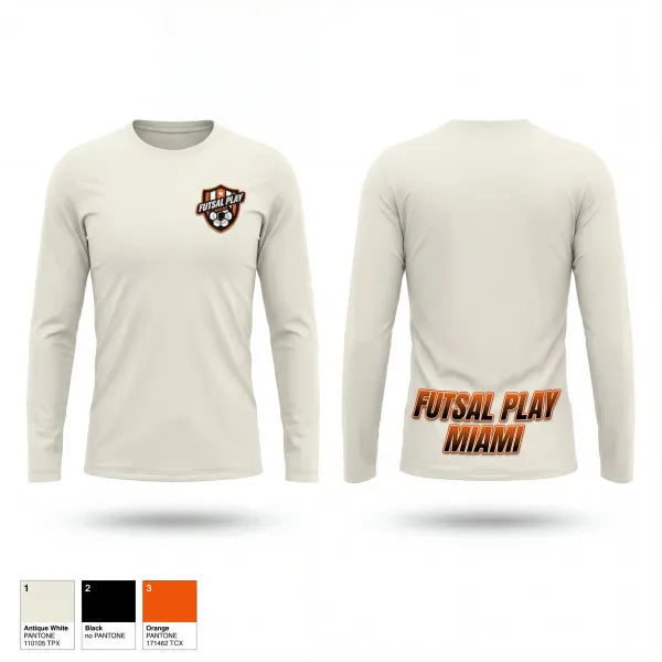 Long Sleeve Performance Shirt, FUTSAL PLAY, Men's Soccer, Teamtime, Team time, sublimation, custom sports apparel, team uniforms, spirit wear, spiritwear, sports uniforms, custom shirts, team store, custom team store, fundraiser sports, apparel fundraiser