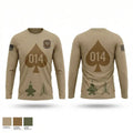 AFROTC Detachment 014 Gamblers 69392443 Long Sleeve Performance Shirt - 1