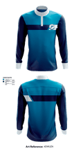 Warriors 69524658 Quarter Zip Jacket - 1