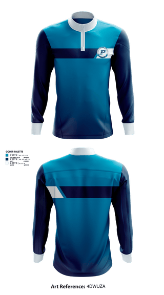 Quarter Zip Jacket, Warriors, Men's Basketball, Teamtime, Team time, sublimation, custom sports apparel, team uniforms, spirit wear, spiritwear, sports uniforms, custom shirts, team store, custom team store, fundraiser sports, apparel fundraiser