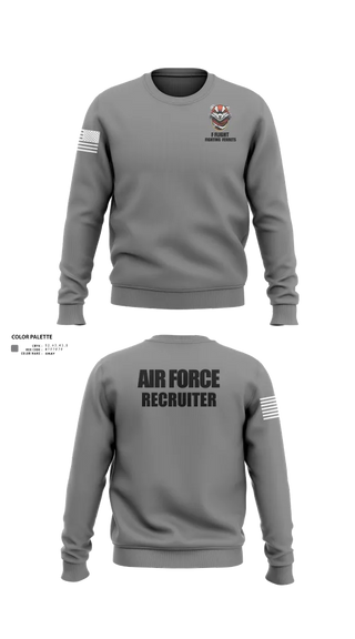Crew Neck Sweatshirt, 336 RCS F Flight, , Teamtime, Team time, sublimation, custom sports apparel, team uniforms, spirit wear, spiritwear, sports uniforms, custom shirts, team store, custom team store, fundraiser sports, apparel fundraiser