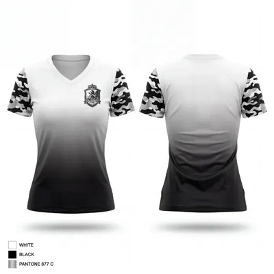 REAL JUVENTUD FC 3065727 Women's Short Sleeve V-neck Shirt - 1