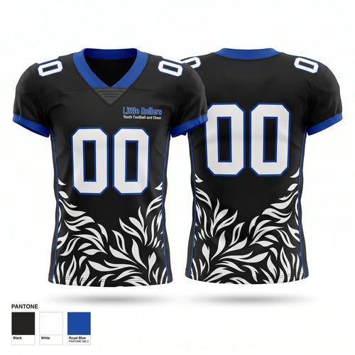 Football Jersey, Little Rollers Youth Football and Cheer, , Teamtime, Team time, sublimation, custom sports apparel, team uniforms, spirit wear, spiritwear, sports uniforms, custom shirts, team store, custom team store, fundraiser sports, apparel fundraiser
