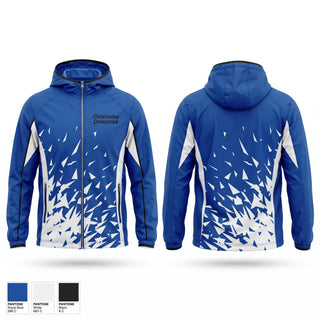Windbreaker, Oklahoma Derechos, Baseball, Teamtime, Team time, sublimation, custom sports apparel, team uniforms, spirit wear, spiritwear, sports uniforms, custom shirts, team store, custom team store, fundraiser sports, apparel fundraiser